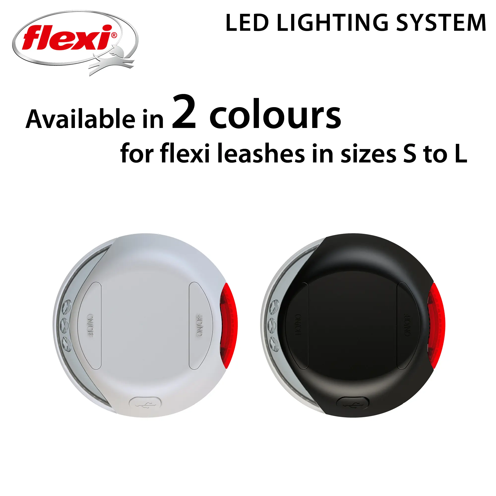 LED Lighting System Svart