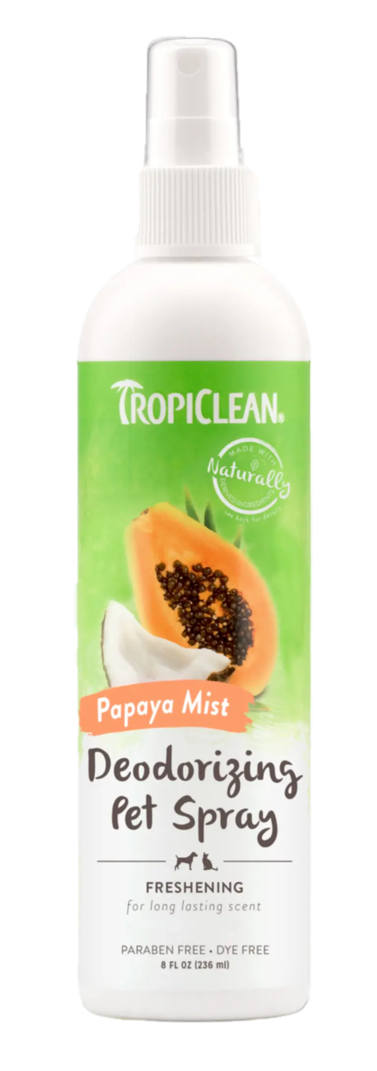 Papaya Mist deodoriserende spray for kjæledyr 236 ml