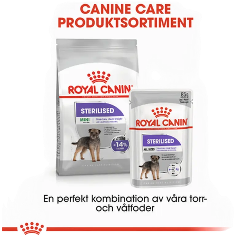 Sterilised Adult Mini Torrfoder för hund