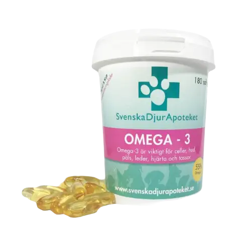 Svenska DjurApoteket Omega 3 kapslar 180 st