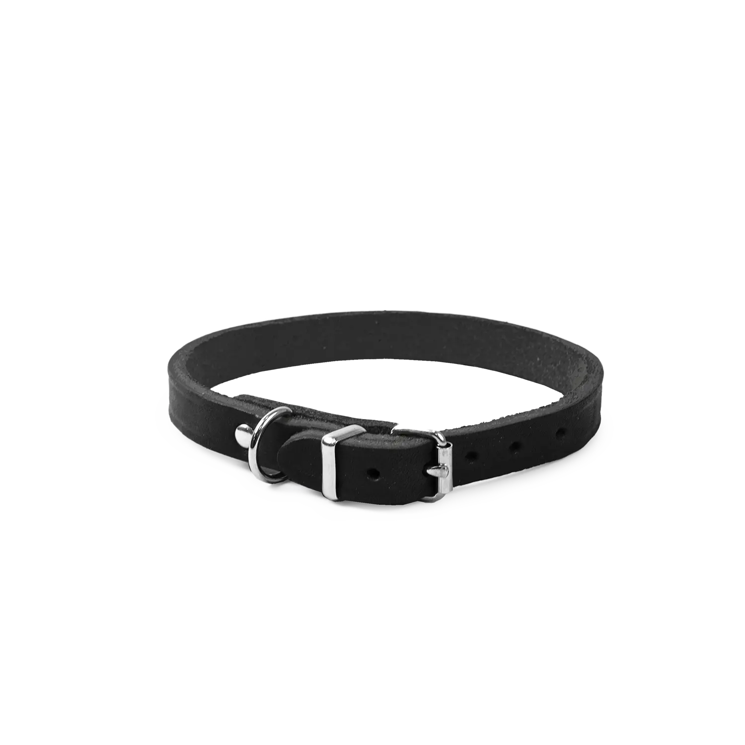 Nahkainen panta Hera säädettävä Musta 12 mm x 24-29 cm