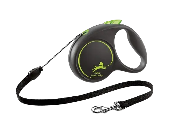Rullebånd Svart Design Cord Green