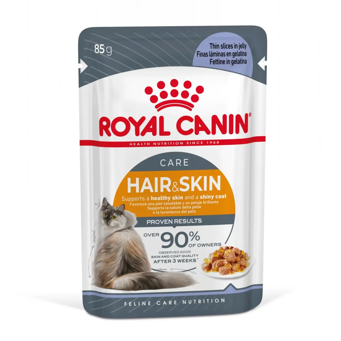 FCN Hairball Care Gravy Adult kissan märkäruoka