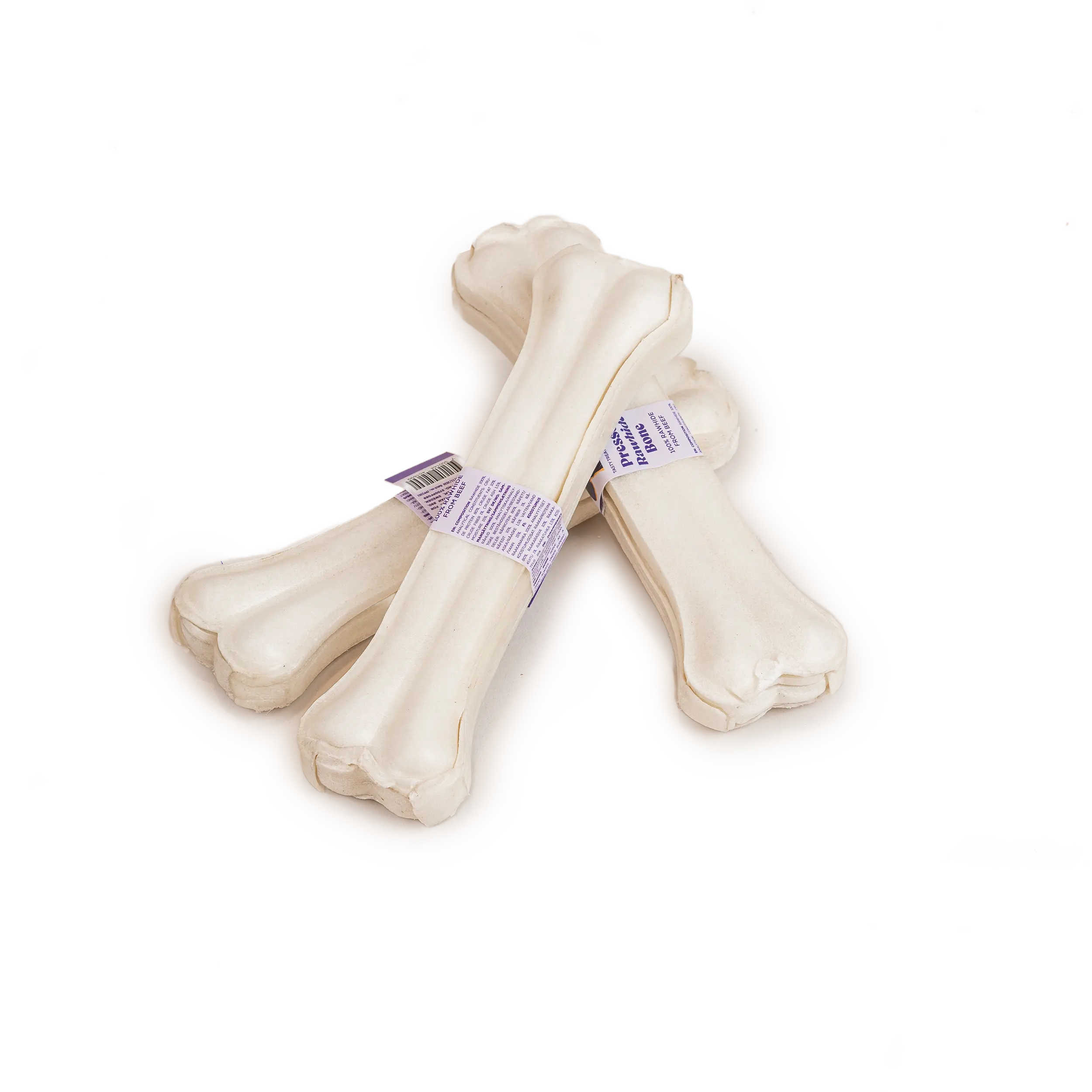 Puristettu Rawhide puruluu 21 cm