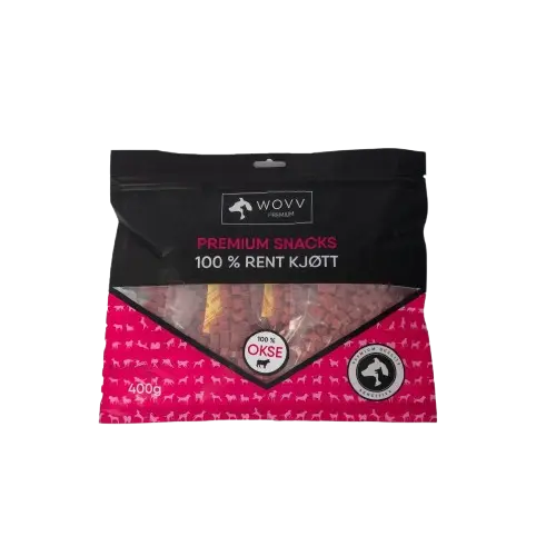 Godbiter Okse Små Biter 400 g