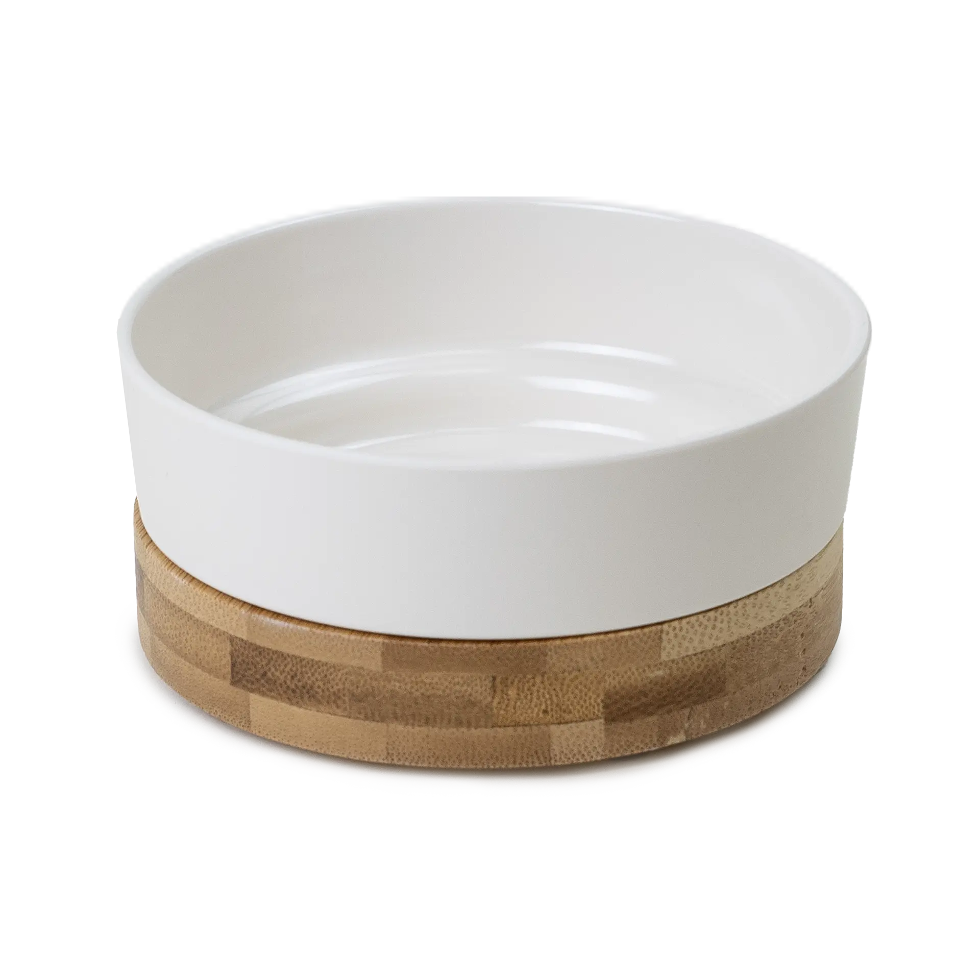 Ruokakuppi Bambu valkoinen S/M 240ml 11x4cm