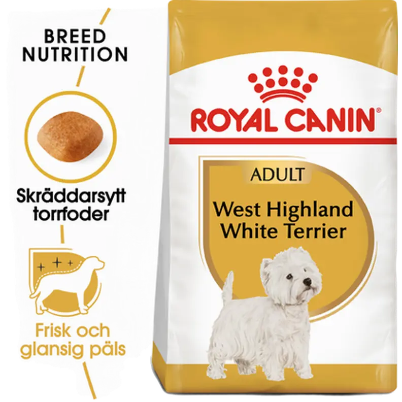 Breed West Highland Terrier Adult Dry koiranruoka