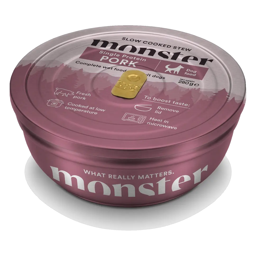 Monster Våtfôr Slow Cooked Stew Svin 280 g