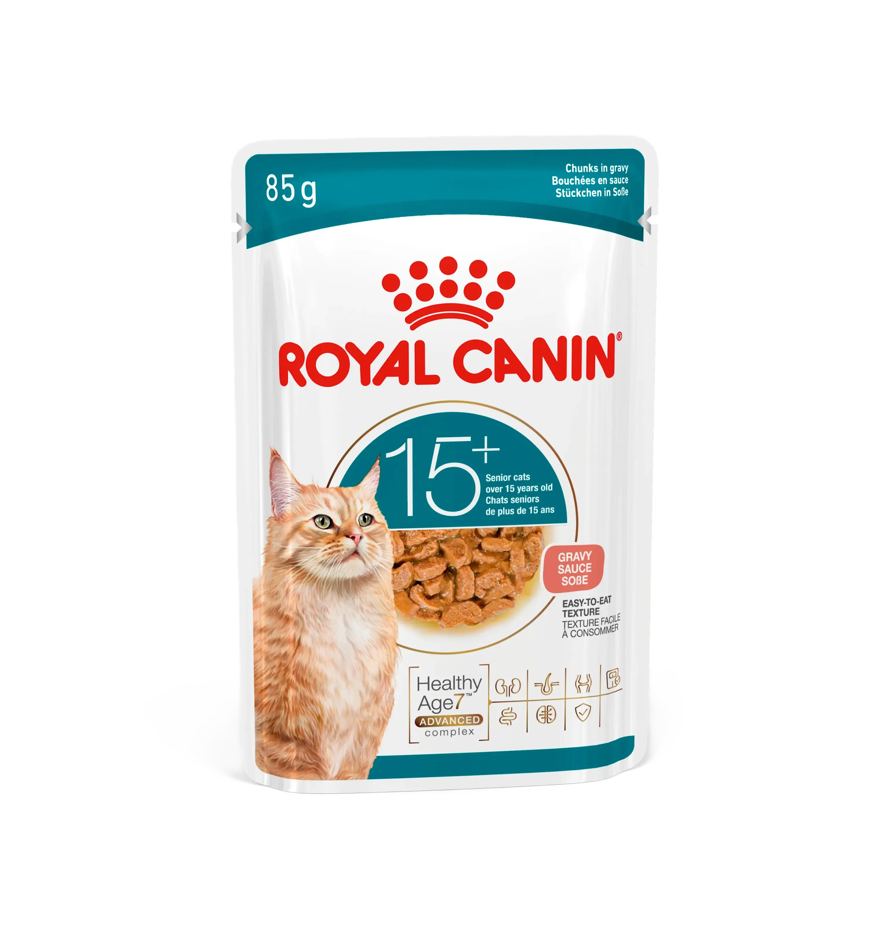 FHN Ageing 15+ Gravy Våtfôr for seniorkatter 12 x 85 g