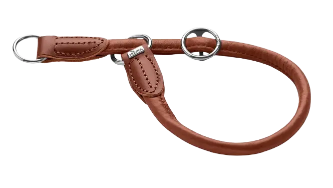 T-halsbånd R&S Canadian UP Cowleather Cognac 40/S-M