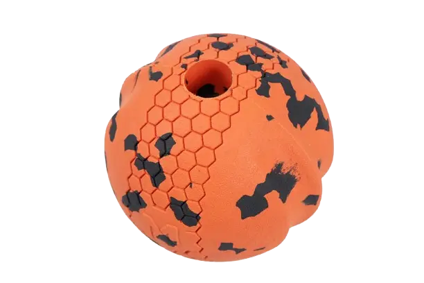 Dog ball 60X60 mm Orange/black