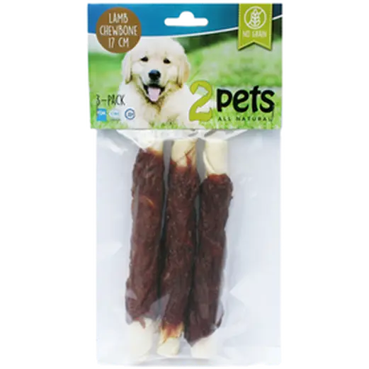 Dogsnack Lamb Chewbone 17cm/3st