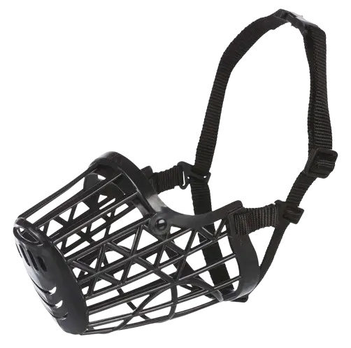 Muovinen suukappale, musta, XS, 15 cm.