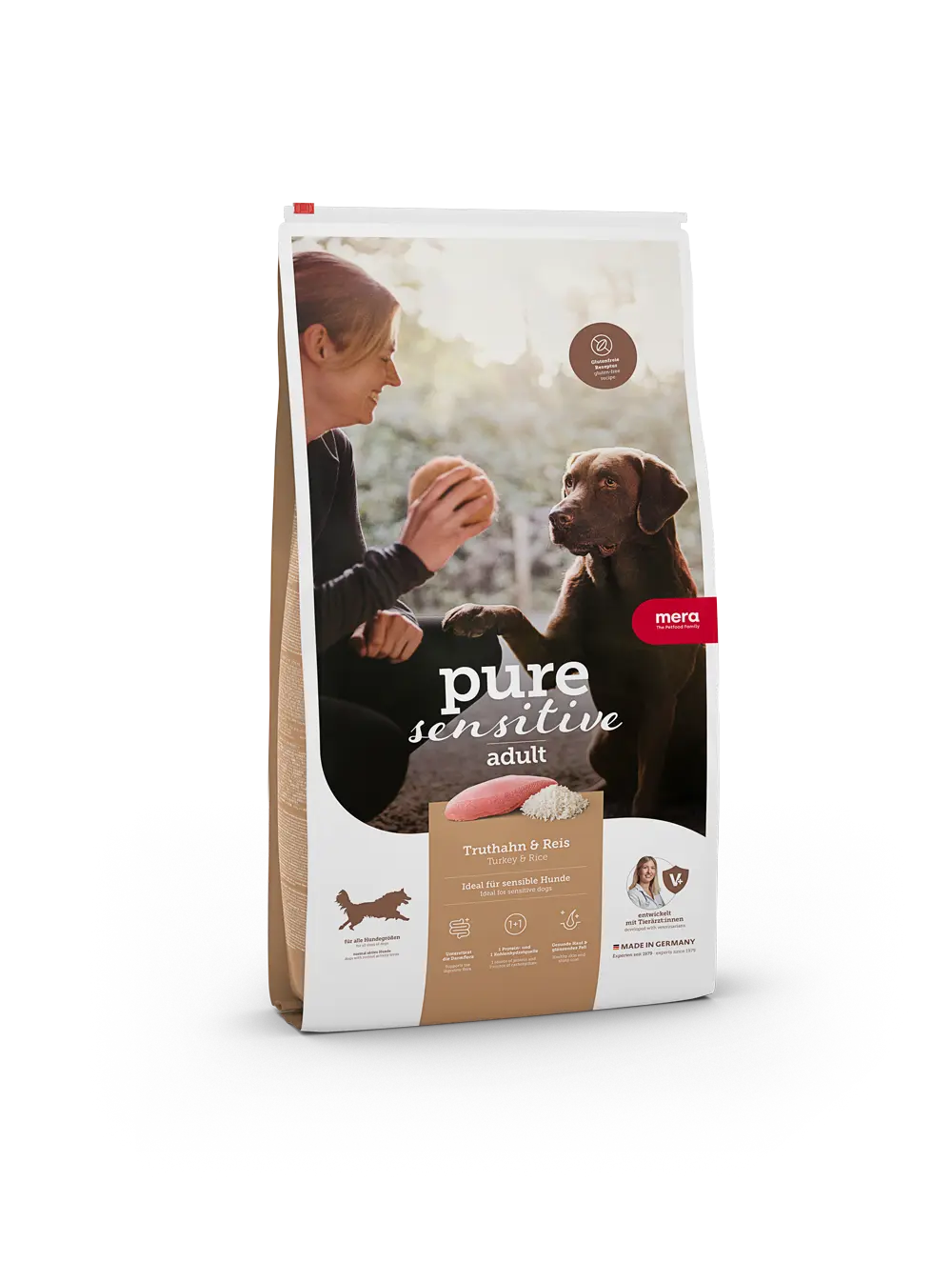 Pure Sensitive Adult kalkun og ris 4 kg