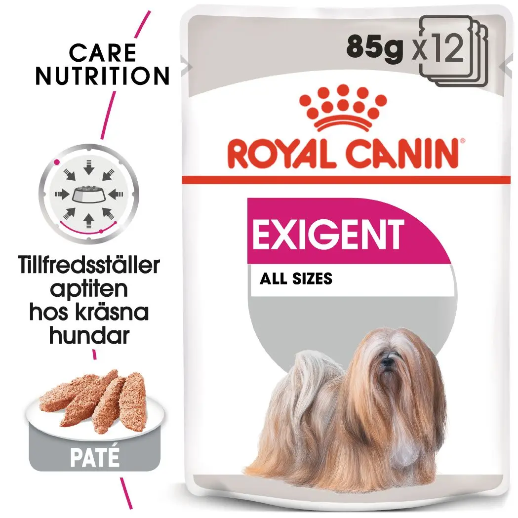 Exigent Adult Märkäruoka koirille 12x85 g