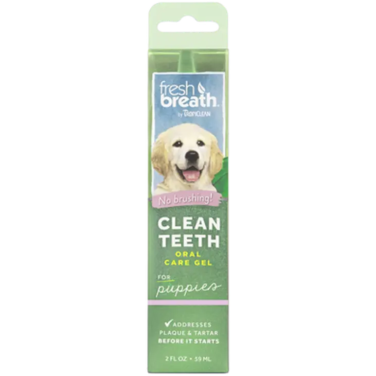 TropiClean Clean Teeth OralCare tandgel til hvalpe 59 ml
