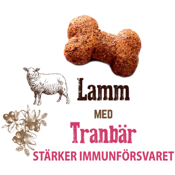 Dog Crunchy Snack Lamb & Cranberries