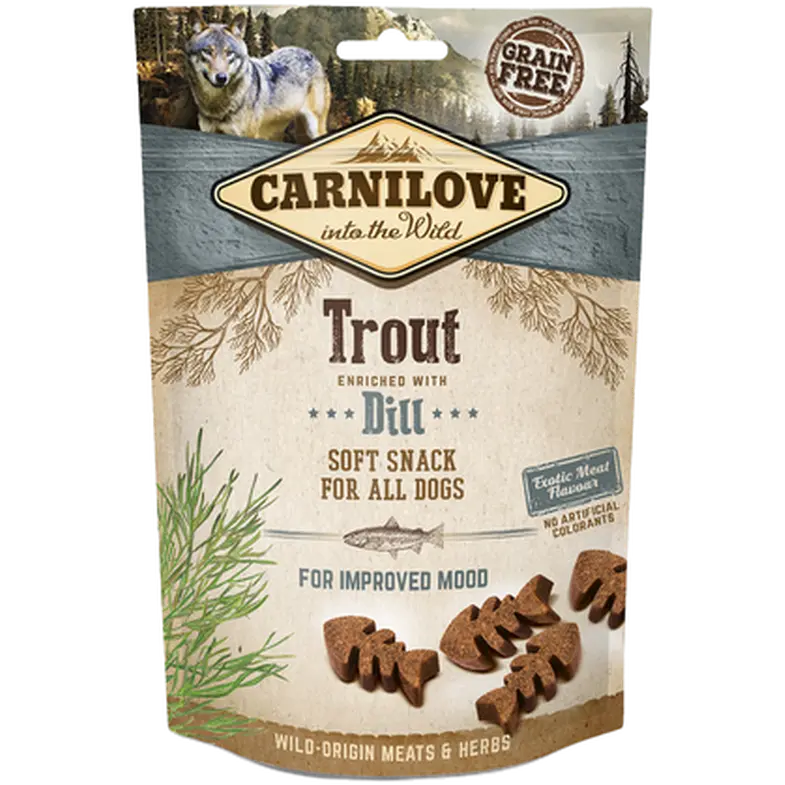 Dog Semi Moist Snack Trout & Dill