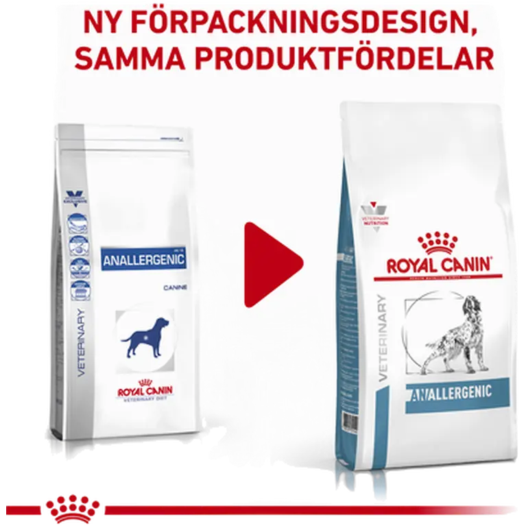 Anallergenic kuivaruoka koirille - ruoka-aineallergiaan