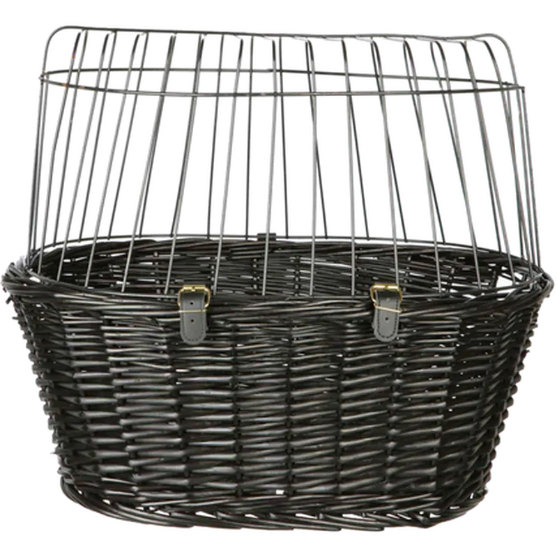 Friends On Tour Bicycle Basket Black 50 x 41 x 35 cm