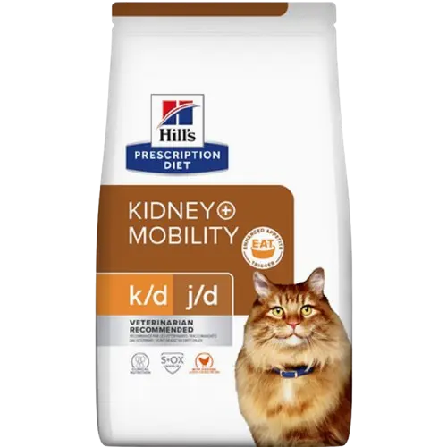 k/d + j/d Kidney + Mobility - kissan kuivaruoka 3 kg