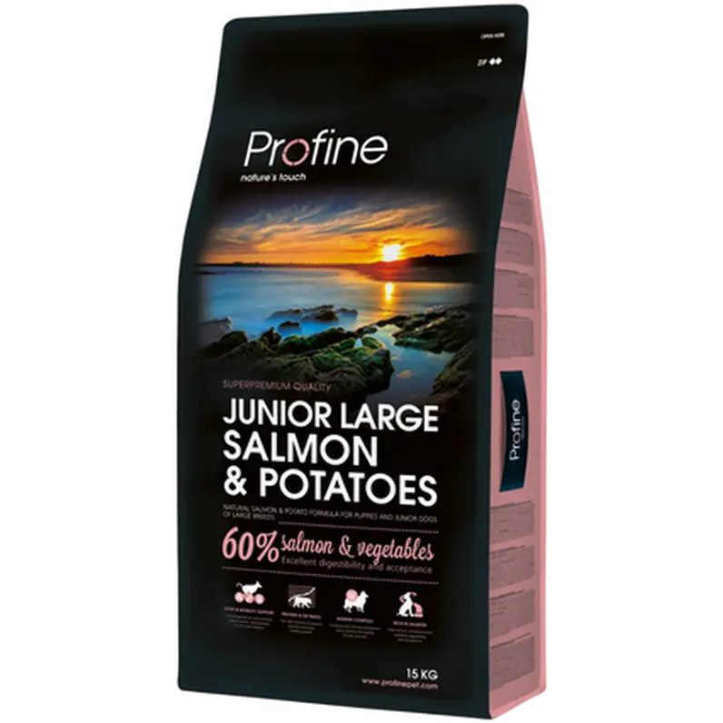 Dog Dry Food Junior Large Salmon & Potatoes
