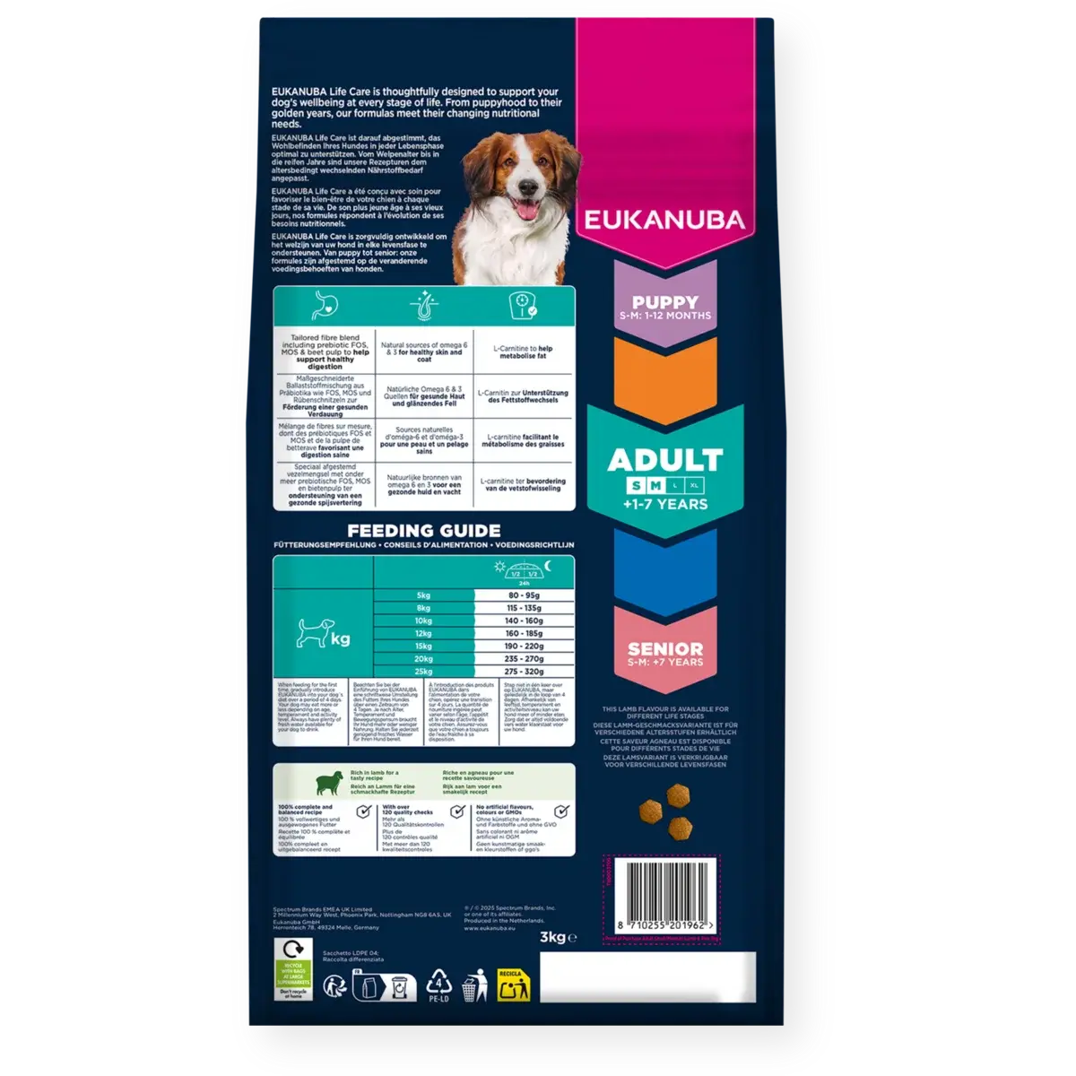 Dog Adult Small & Medium Lamb & Rice