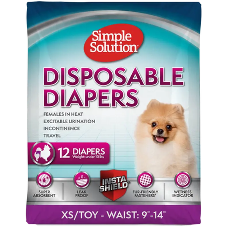 Disposable Diapers Females X-Small / Toy