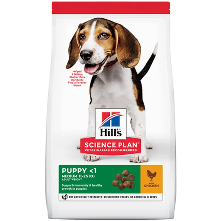 Puppy Healthy Development Medium Chicken - Kuivaruoka pennuille 12 kg