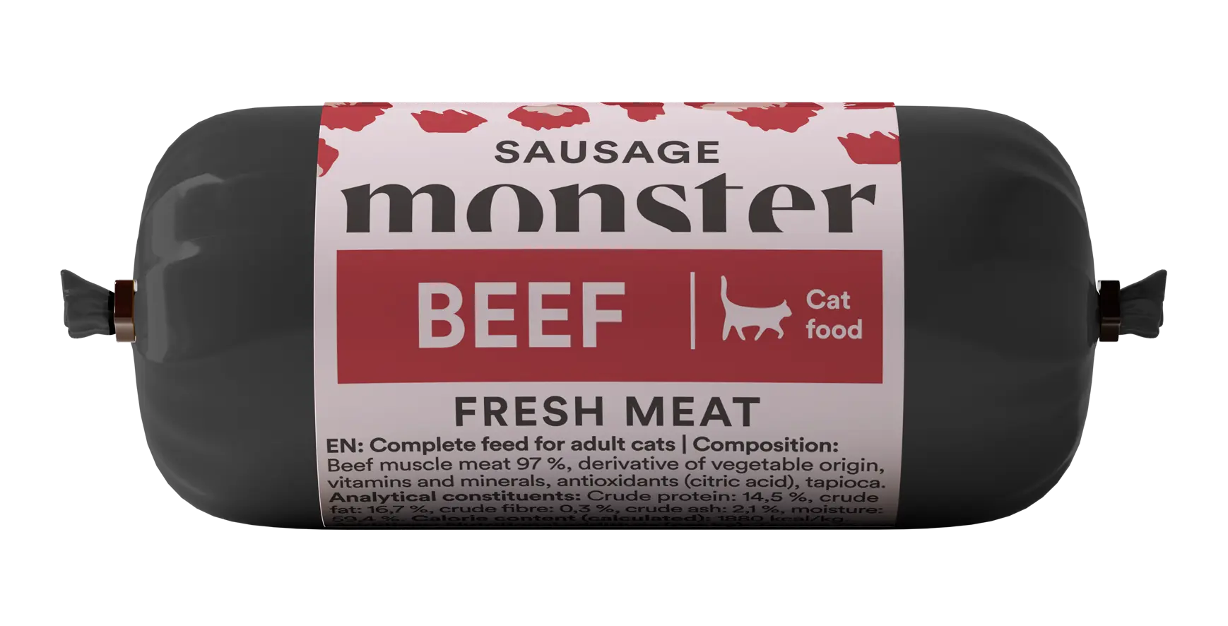 Kattepølse Biff 80 g