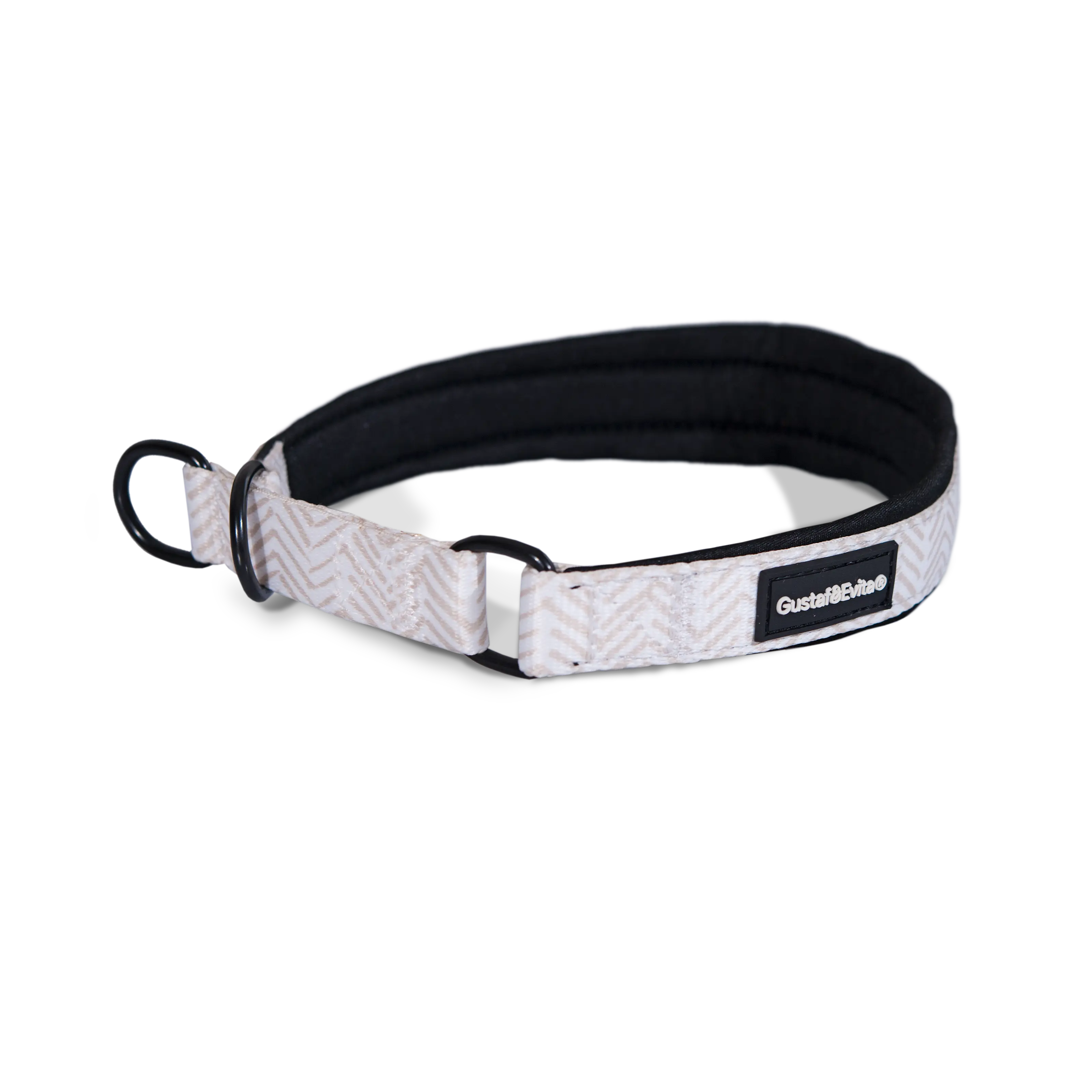 Hundehalsbånd Chicish Halvstrup XXS, 15 mm x 25-35 cm, Mønstret