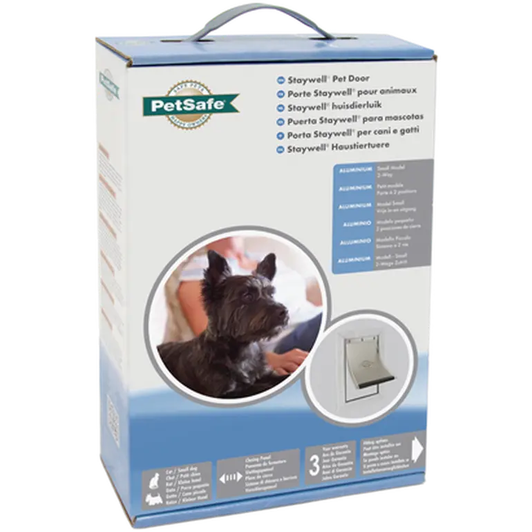 Staywell® Aluminium Pet Door 2-Way, Small 600