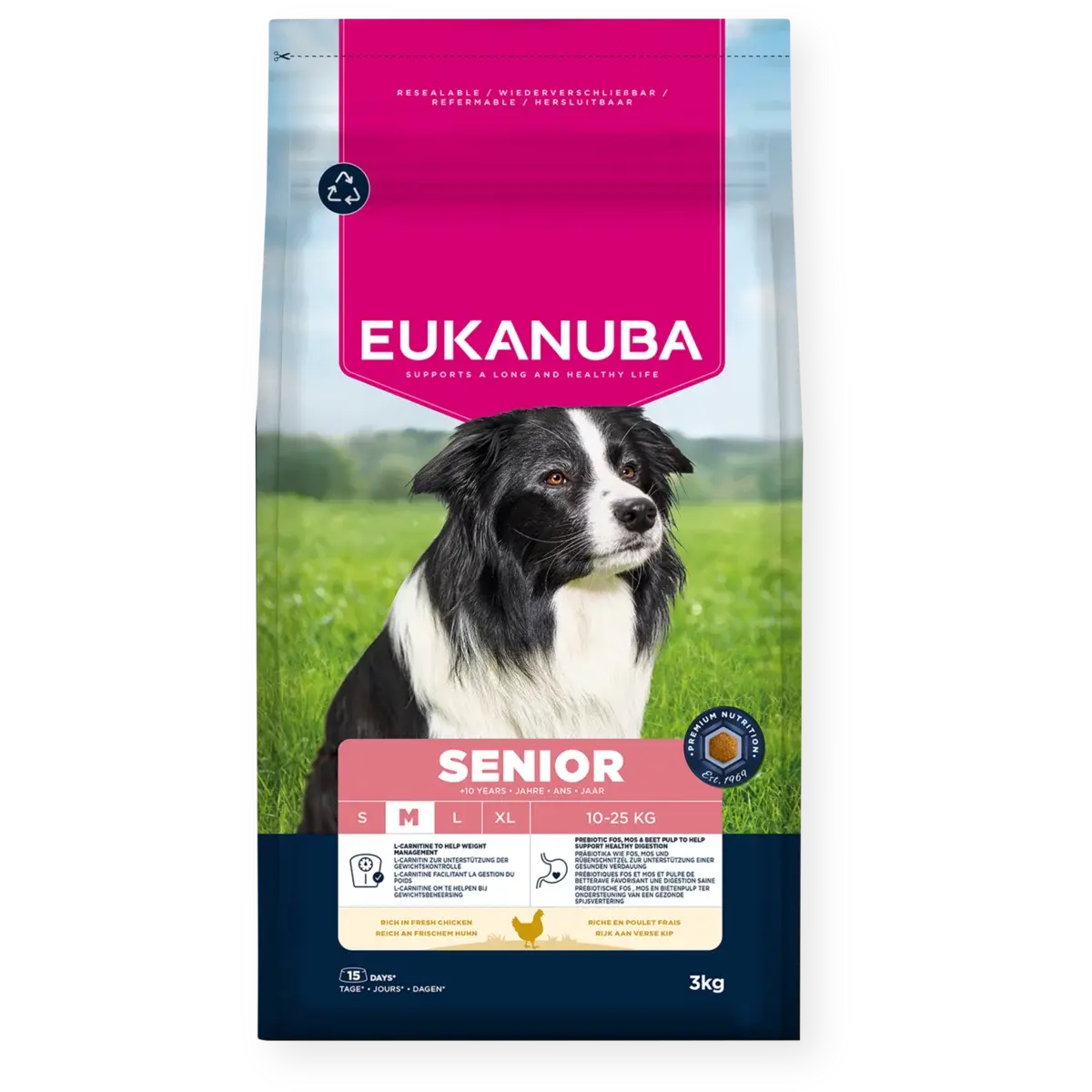 Dog Senior Medium Breed Chicken 3 kg