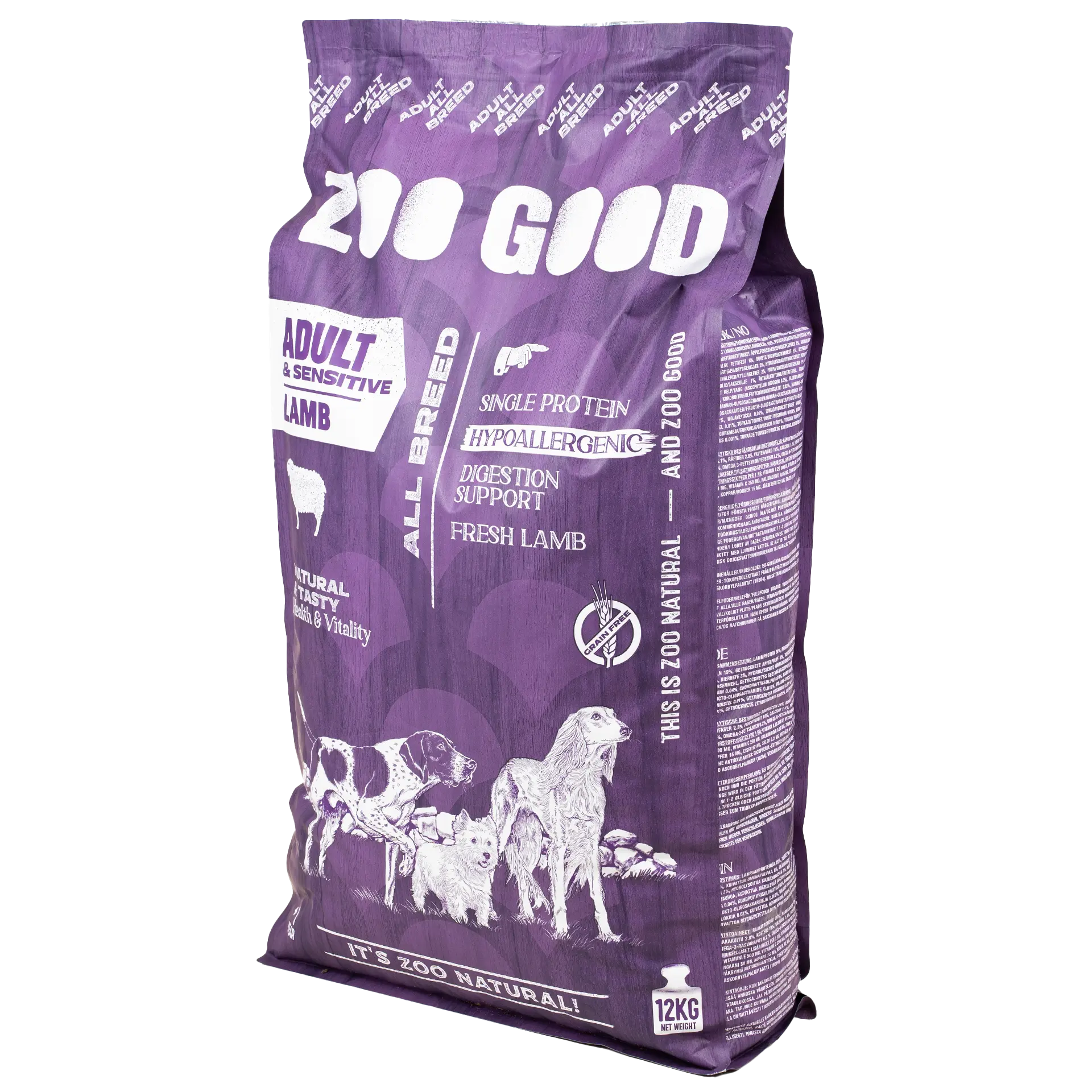 Lamb Adult All Breed Grain Free