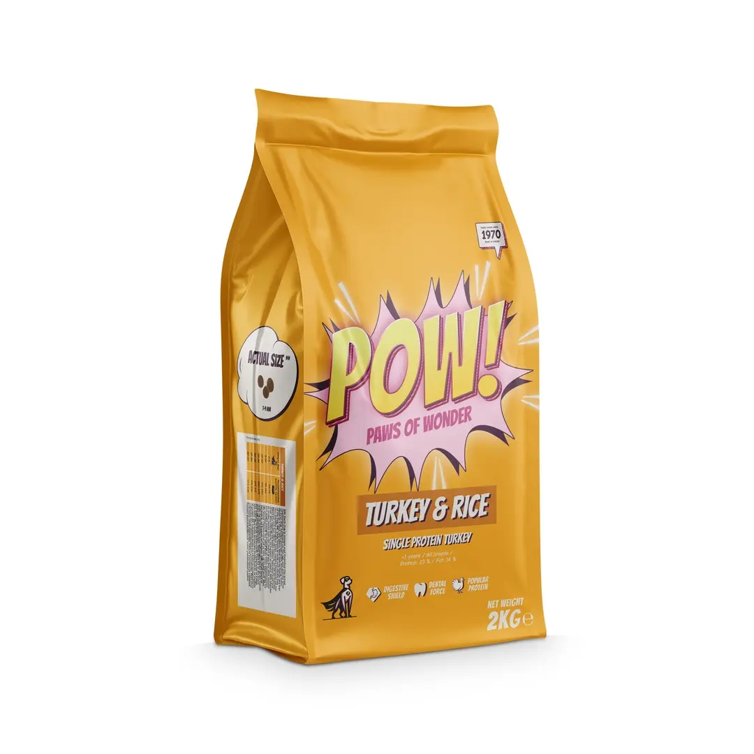 POW! Tørrfôr Adult Kalkun & Ris