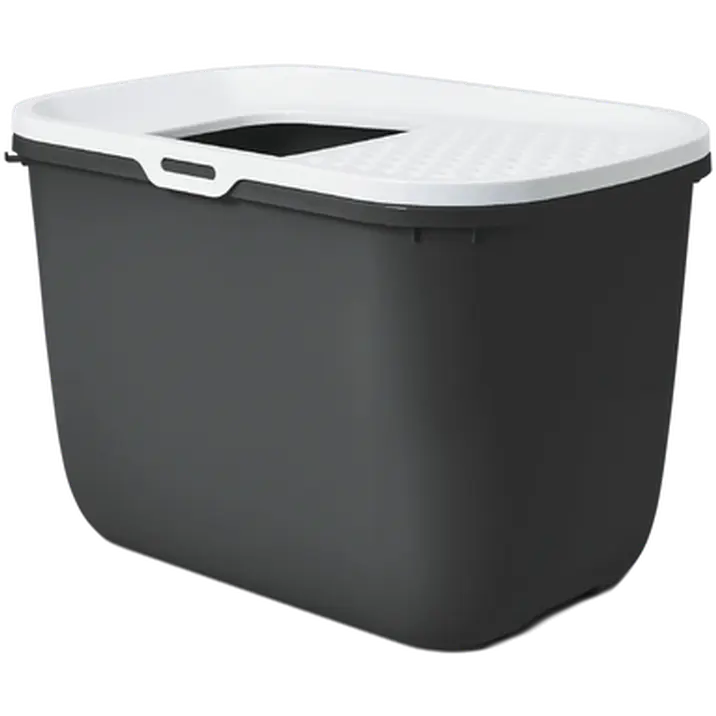 Hop In Litter Box - Cat toilet Gray 59x39x38cm