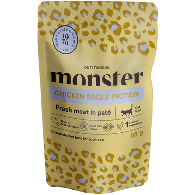 Cat Pouches Adult Chicken Yellow 85 g x 8 st