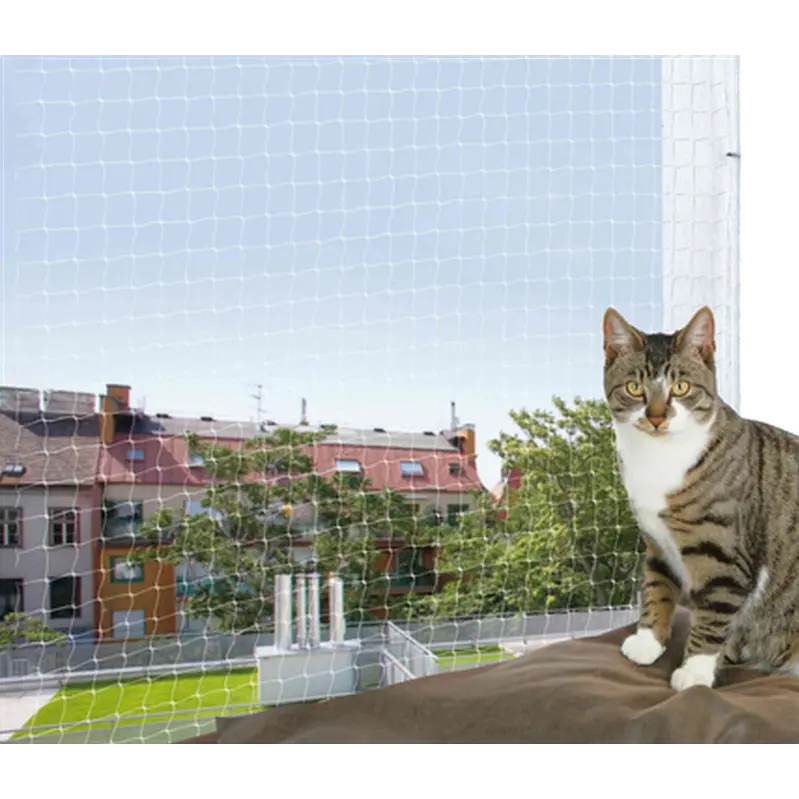 Protective Net Balcony Transparent 4 x 3 m