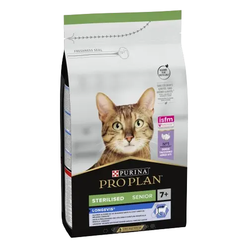Cat Sterilised Senior 7+ Turkey 3 kg