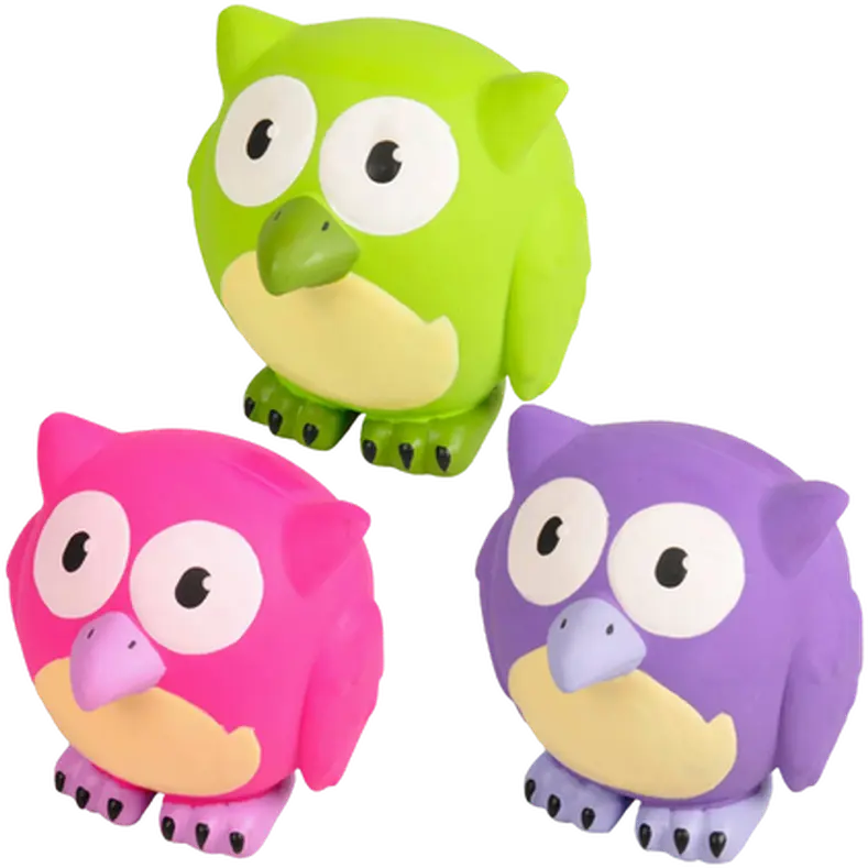 Latex Owl Mix 10 cm
