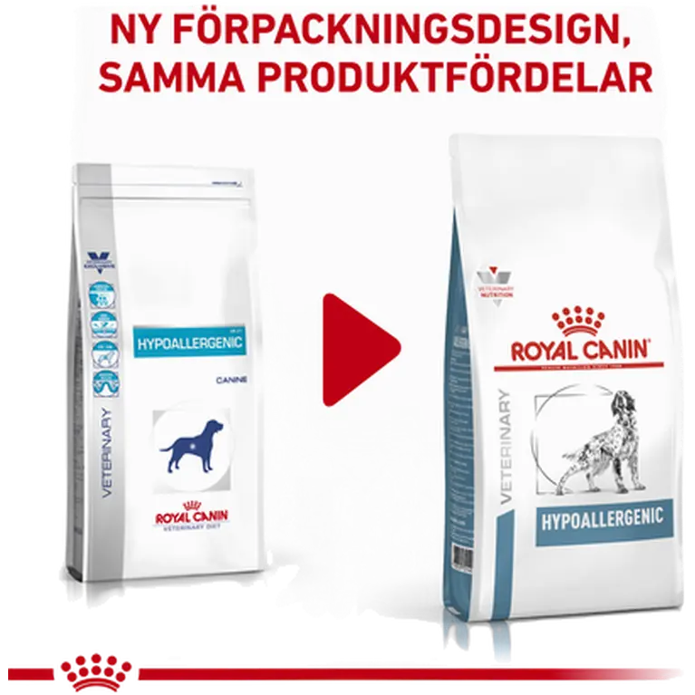 Derma Hypoallergenic torrfoder för hund
