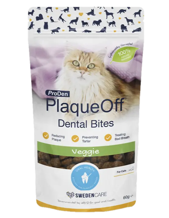 ProDen PlaqueOff Dental Bites Cat 60 g