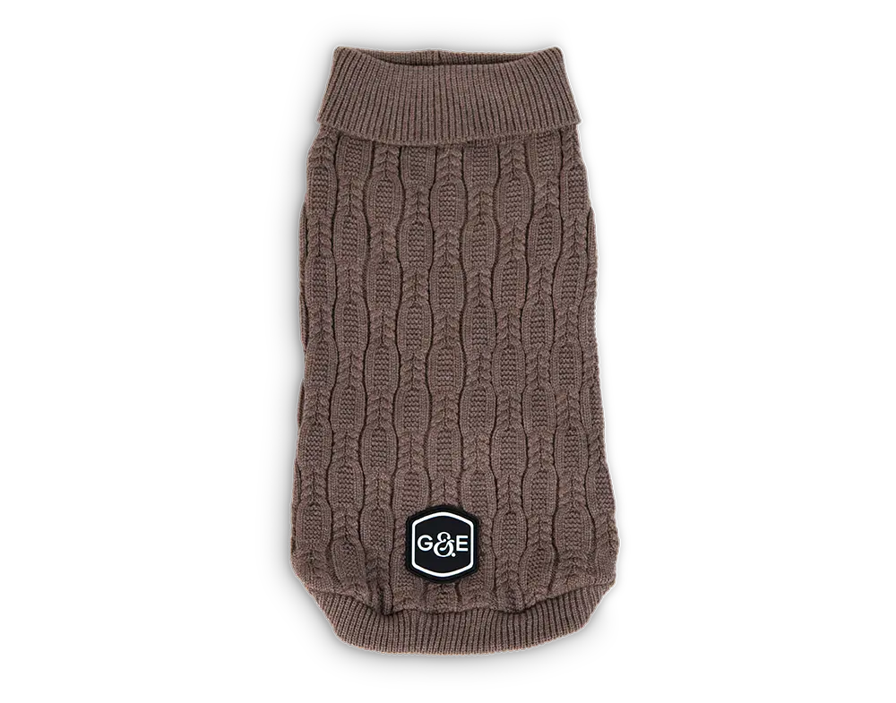 Neulepusero Comfort, 20cm, ruskea, ruskea