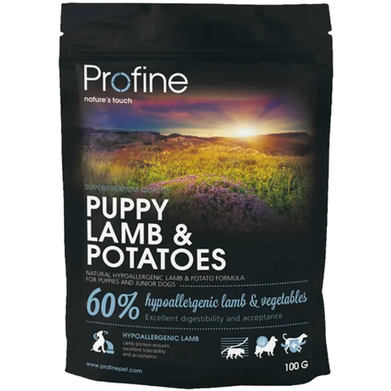 Koiran kuivaruoka Puppy Lamb & Potatoes 3 kg