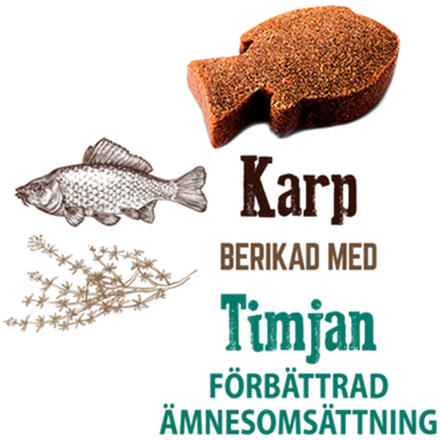 Dog Semi Moist Snack Carp & Thyme