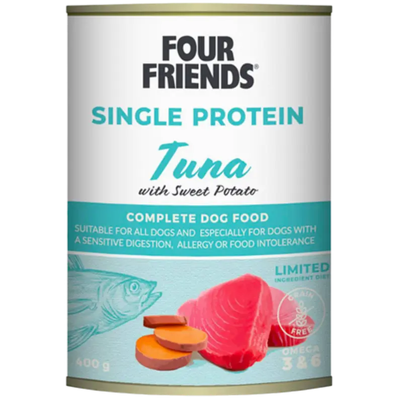 Dog Single Protein Tuna & Sweet Potato 400 g