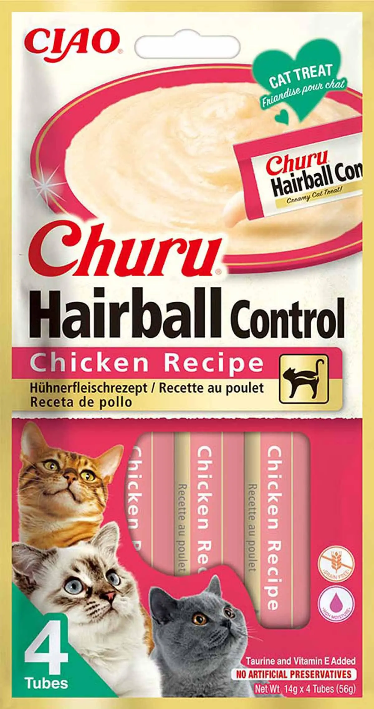 Hairball Control Chicken 4 stk
