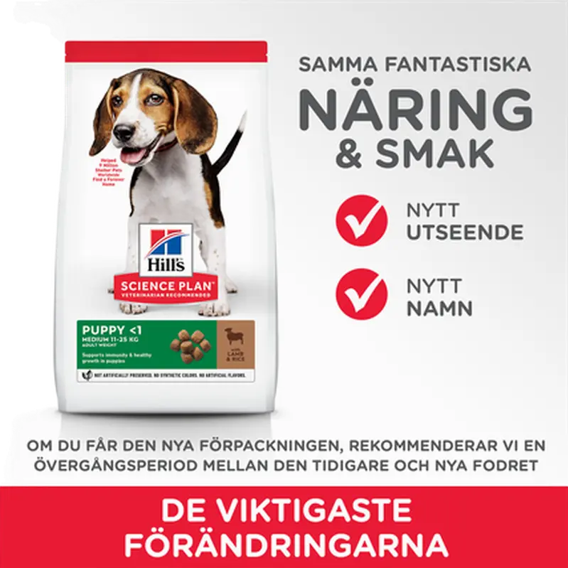 Puppy Healthy Development Medium Lamb & Rice - Dry Dog Food