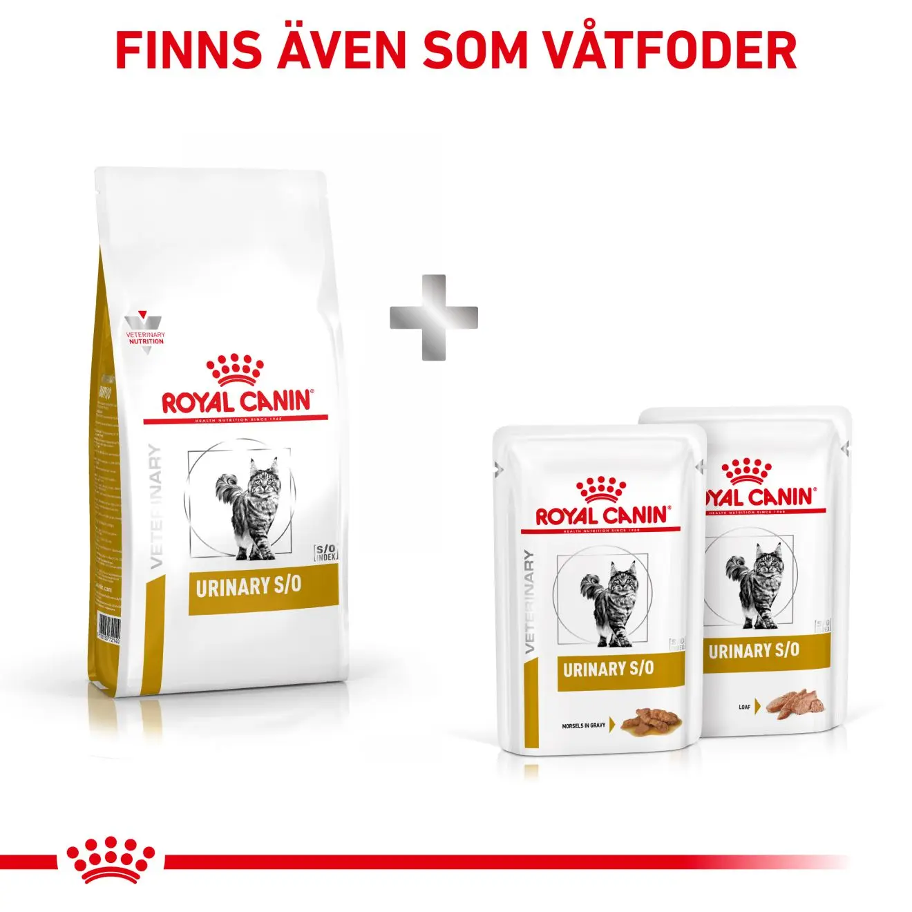 Urinary S/O Torrfoder för katt