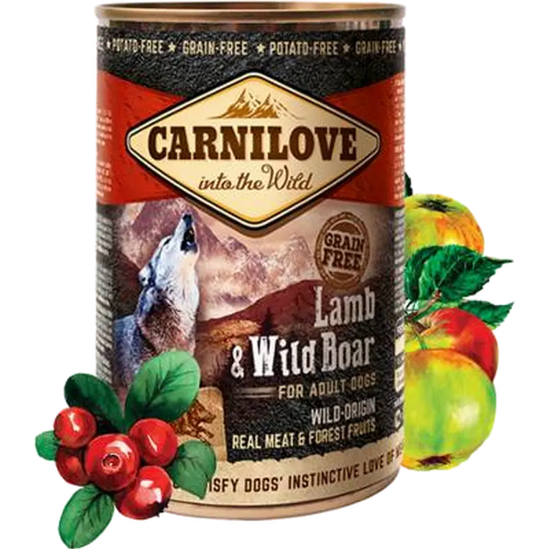 Dog Wild Meat Lamb & Wild Boar